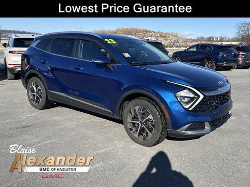 Sapphire Blue 2023 Kia Sportage EX