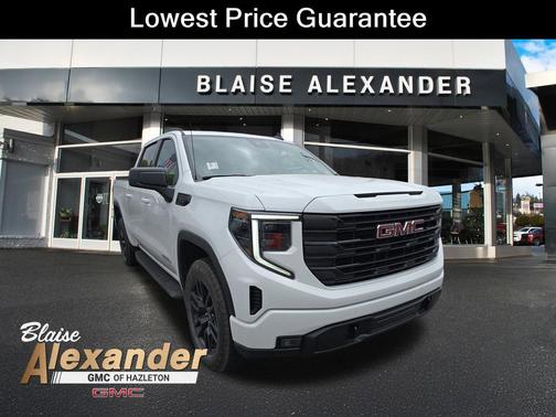 Summit White 2024 GMC Sierra 1500 Elevation