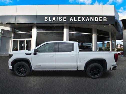 Summit White 2024 GMC Sierra 1500 Elevation
