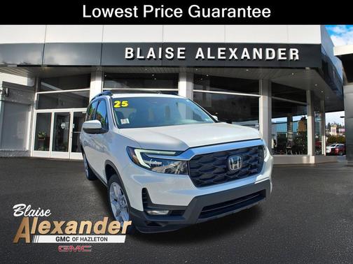 Platinum White Pearl 2025 Honda Passport AWD EX-L
