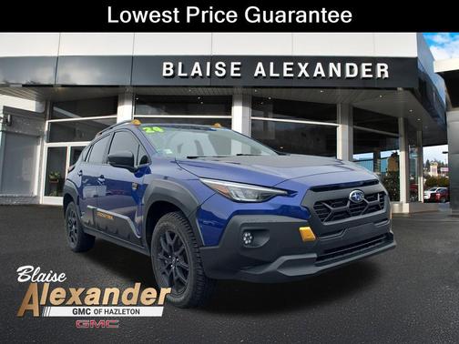 Sapphire Blue Pearl 2024 Subaru Crosstrek Wilderness
