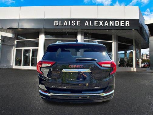 Ebony Twilight Metallic 2023 GMC Terrain Denali