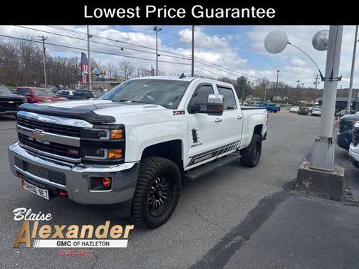 Summit White 2015 Chevrolet Silverado 2500 LTZ