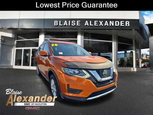 Monarch Orange Metallic 2020 Nissan Rogue SV