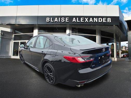 Midnight Black Metallic 2025 Toyota Camry SE