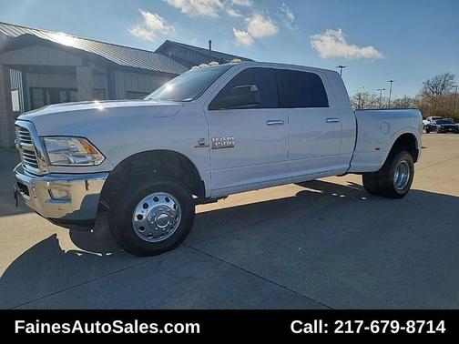 Bright White Clearcoat 2015 RAM 3500 Lone Star