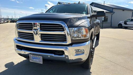 Granite Crystal Metallic Clearcoat 2018 RAM 3500 Big Horn Crew Cab 4x4 8' Box