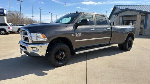 Granite Crystal Metallic Clearcoat 2018 RAM 3500 Big Horn Crew Cab 4x4 8' Box