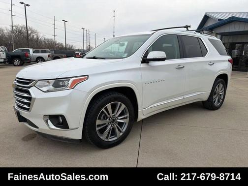 Iridescent Pearl Tricoat 2018 Chevrolet Traverse High Country