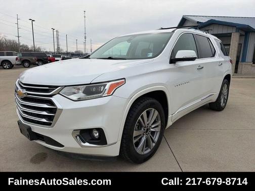 Iridescent Pearl Tricoat 2018 Chevrolet Traverse High Country