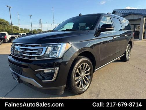 Agate Black 2020 Ford Expedition Max Limited