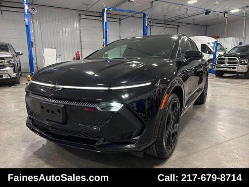 Black 2024 Chevrolet Equinox EV RS