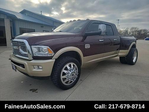 Deep Molten Red Pearlcoat 2012 RAM 3500 Laramie Longhorn