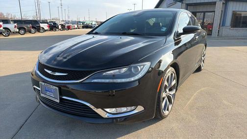 Black Clearcoat 2015 Chrysler 200 C