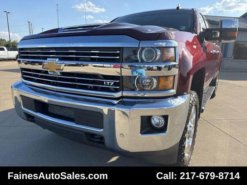 Butte Red Metallic 2017 Chevrolet Silverado 2500 LTZ