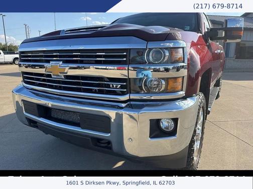 Butte Red Metallic 2017 Chevrolet Silverado 2500 LTZ