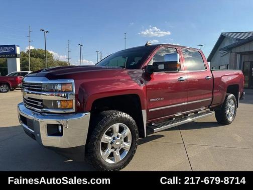 Butte Red Metallic 2017 Chevrolet Silverado 2500 LTZ