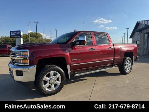 Butte Red Metallic 2017 Chevrolet Silverado 2500 LTZ
