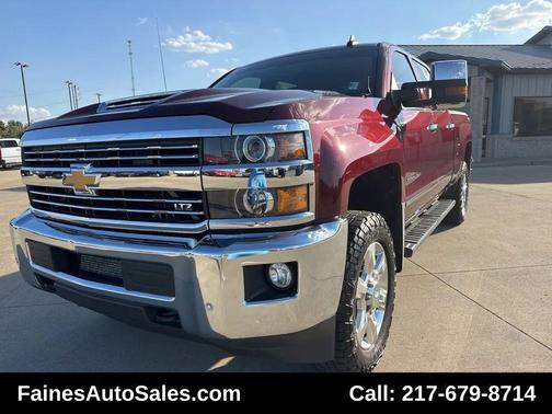 Butte Red Metallic 2017 Chevrolet Silverado 2500 LTZ