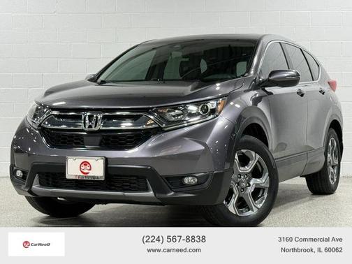 Gray 2019 Honda CR-V EX-L
