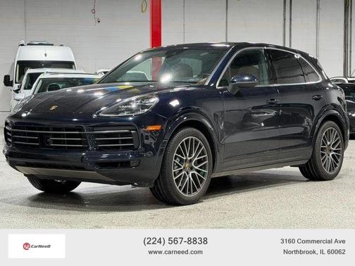 Blue 2019 Porsche Cayenne S