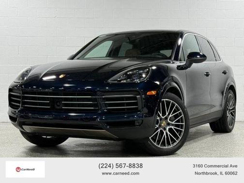 Blue 2019 Porsche Cayenne S