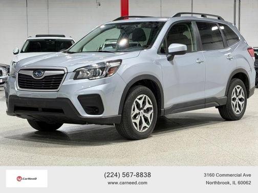Ice Silver Metallic 2020 Subaru Forester Premium