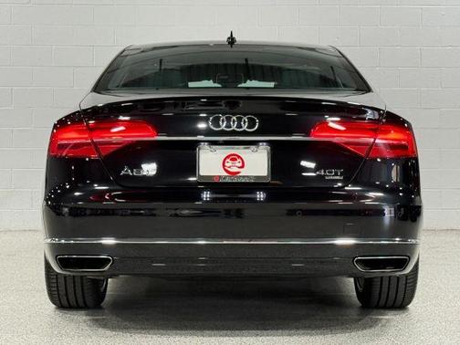 Black 2015 Audi A8 L 4.0T