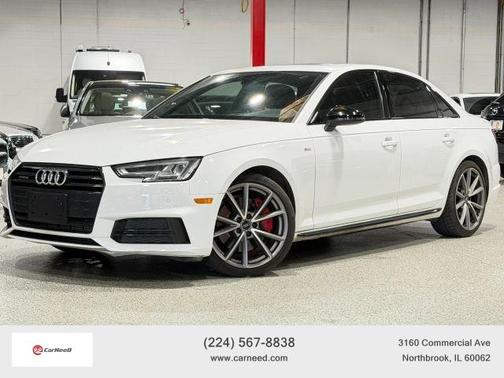 Ibis White 2018 Audi A4 2.0T Premium Plus