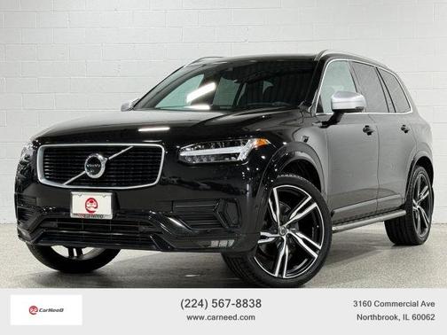 Black 2017 Volvo XC90 T6 R-Design