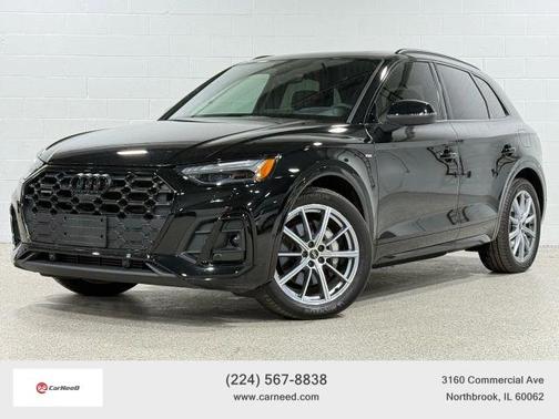 Mythos Black Metallic 2023 Audi Q5 e 55 S line quattro Premium SUV
