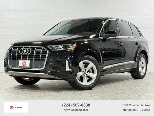 Mythos Black Metallic 2023 Audi Q7 45 Premium