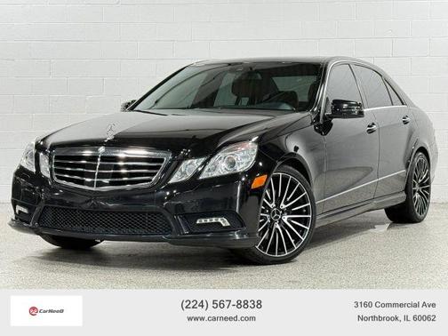 Black 2011 Mercedes-Benz E-Class E 350 4MATIC
