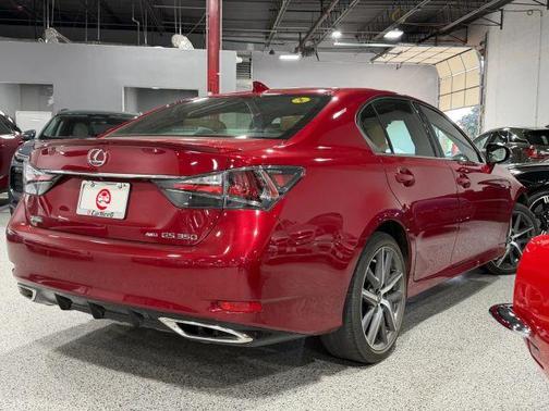 Red 2016 Lexus GS 350 Base