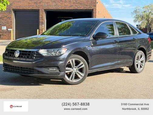 Deep Black Pearl Effect 2019 Volkswagen Jetta 1.4T R-Line