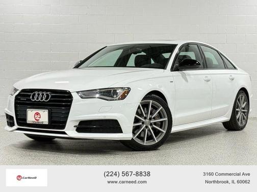 Ibis White 2018 Audi A6 2.0T Sport