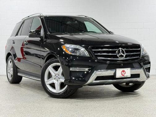 Black 2014 Mercedes-Benz M-Class ML 350 4MATIC