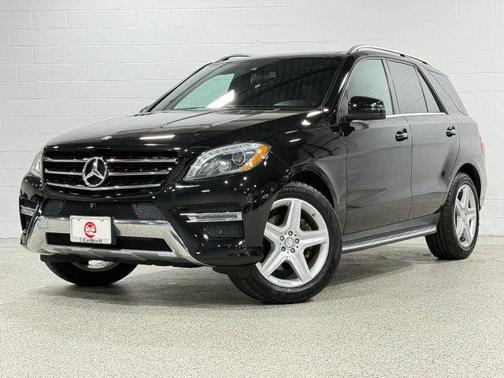 Black 2014 Mercedes-Benz M-Class ML 350 4MATIC