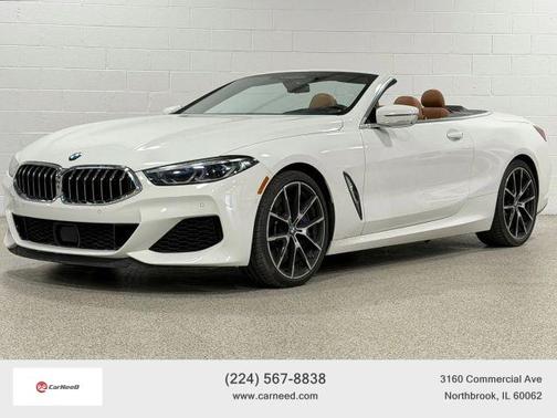 White 2019 BMW M850 i xDrive