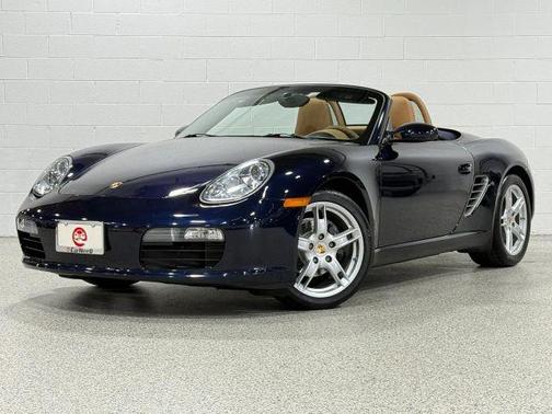 Blue 2008 Porsche Boxster