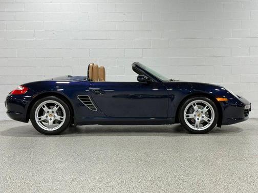 Blue 2008 Porsche Boxster