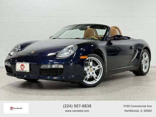 Blue 2008 Porsche Boxster