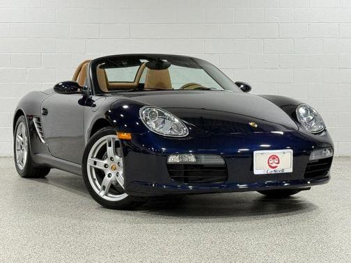Blue 2008 Porsche Boxster