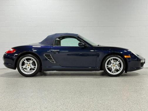 Blue 2008 Porsche Boxster