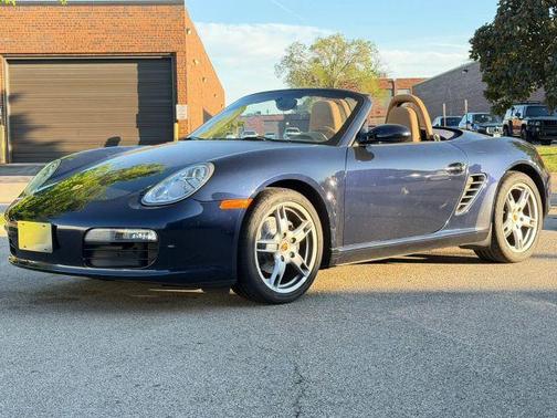 Blue 2008 Porsche Boxster