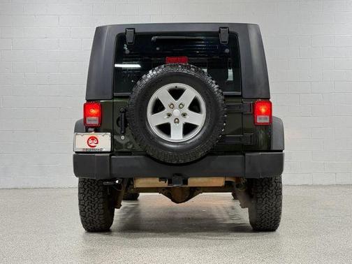 Green 2010 Jeep Wrangler Unlimited Sport