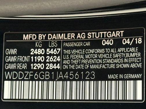 2018 Mercedes-Benz E-Class E 400 4MATIC