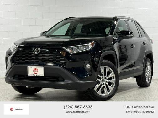 Black 2020 Toyota RAV4 XLE Premium