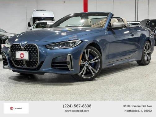 Blue 2022 BMW M440 i xDrive