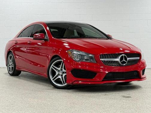 Red 2015 Mercedes-Benz CLA-Class